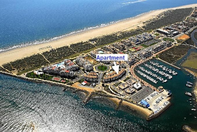 Ferienwohnung Beautiful Penthouse With Ocean And Marina Views Isla Canela Exterior foto